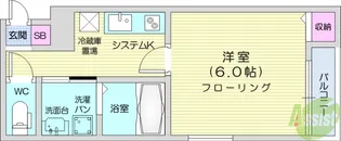 アーバン清水沼【1階】の間取り