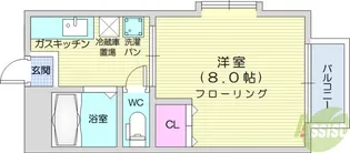 オークヒルズ1【2階】の間取り