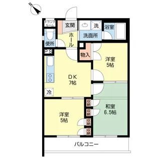朝日プラザ上大岡【3階】の間取り