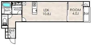 ディアコート高柳【3階】の間取り