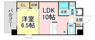 エヴァーグリーンN【3階】の間取り