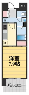コンソラーレ本厚木【4階】の間取り