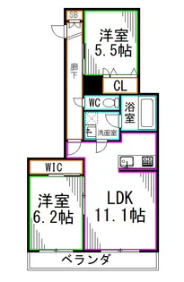 東京都杉並区今川2【マンション】の間取り