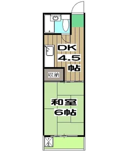 レジデンス桂【2階】の間取り
