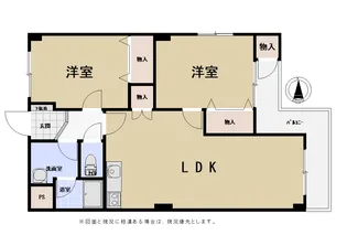 三洋ハイツ【2階】の間取り