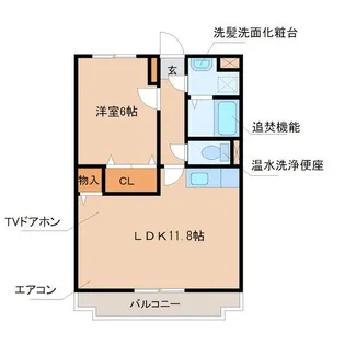 beauterraceステラ【2階】の間取り