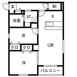 RUSCELLO守山【2階】の間取り