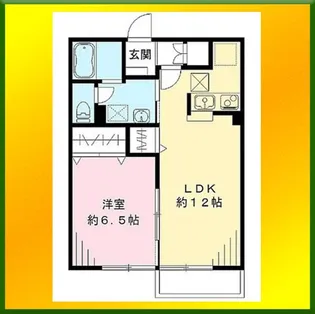 エルメゾン木下【2階】の間取り