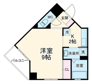 オクト【4階】の間取り