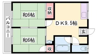 アークヒルズ【1階】の間取り