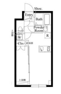 タスキsmart西大井【1階】の間取り