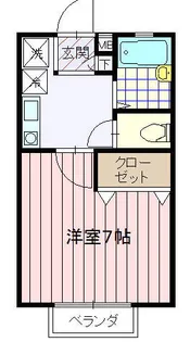 パルティール2【2階】の間取り
