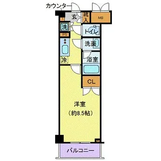 千葉県千葉市花見川区幕張本郷1【マンション】の間取り