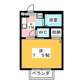 シャルマンいずみ【2階】の間取り