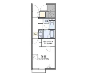 レオネクストパレス市場【1階】の間取り