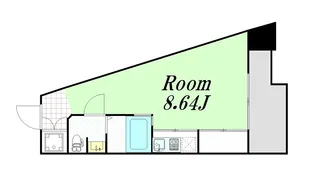 フォレステージュ江坂公園【4階】の間取り