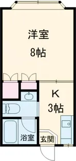 新潟県長岡市平島2【アパート】の間取り