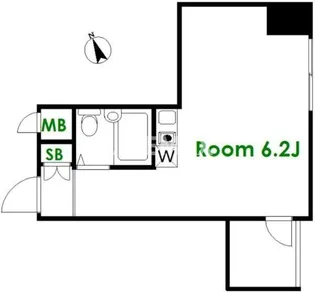 カテリーナ大森【7階】の間取り