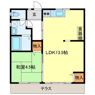 三重県津市雲出長常町【一戸建】の間取り