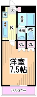 神奈川県川崎市多摩区中野島6【マンション】の間取り