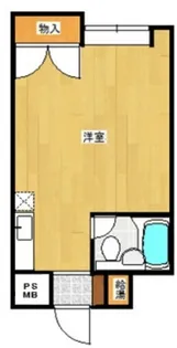 エトワール博多【2階】の間取り