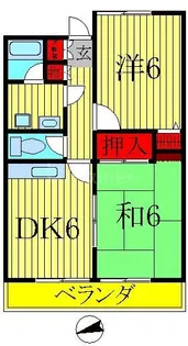 丸山ビル【2階】の間取り