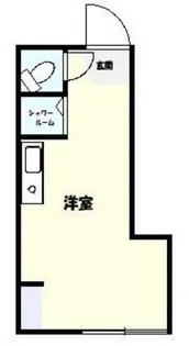 ルームズ中野 A棟【2階】の間取り