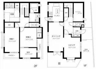 東京都練馬区早宮1【一戸建】の間取り
