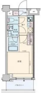 ロアール川崎大師【3階】の間取り