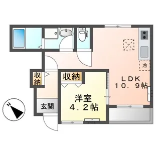 ジュピター【1階】の間取り