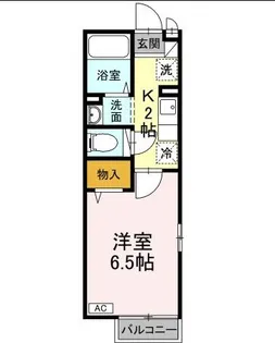 セイポート上大岡【2階】の間取り