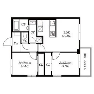 東京都練馬区石神井町6【マンション】の間取り