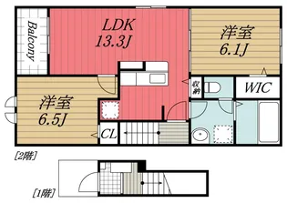 千葉県市原市青柳【アパート】の間取り