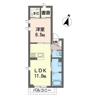 シャルマン II【2階】の間取り