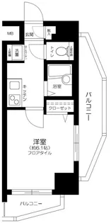 クレイス・プリンシア池袋【10階】の間取り