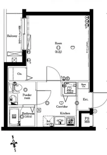 クレイシア西早稲田【3階】の間取り