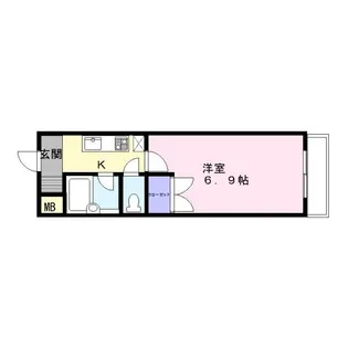 メゾンオームラ【3階】の間取り