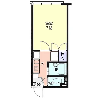 ラ・カーサ南原【4階】の間取り