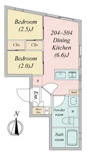 Grande Sekimachi Minami【4階】の間取り