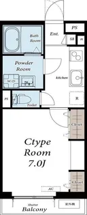 リブリ・井土ヶ谷【1階】の間取り