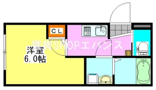 Crecia二宮【1階】の間取り