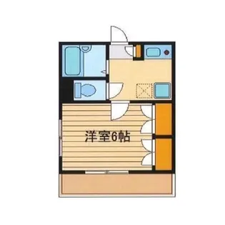 レーベンハイツ【1階】の間取り