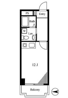 東京都新宿区新宿5【マンション】の間取り