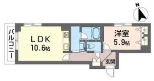 アーバングレイス【3階】の間取り