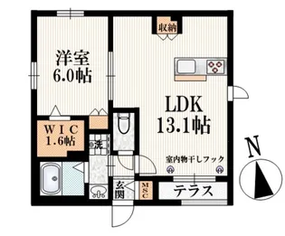 マミューズ【1階】の間取り