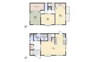 愛知県江南市古知野町久保見【一戸建】の間取り
