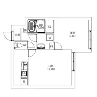 MAXIV CITY 文京小石川の間取り