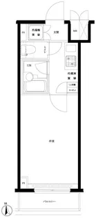 ルーブル高田馬場弐番館【7階】の間取り