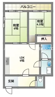 メルヘンハイツ大久保【3階】の間取り