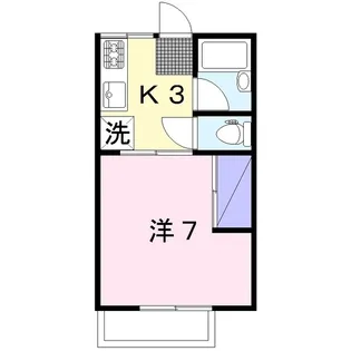 睦レジデンス【2階】の間取り